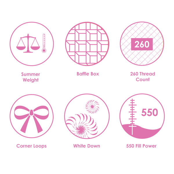 Canadian Down & Feather Company White Down Duvet Summer Weight